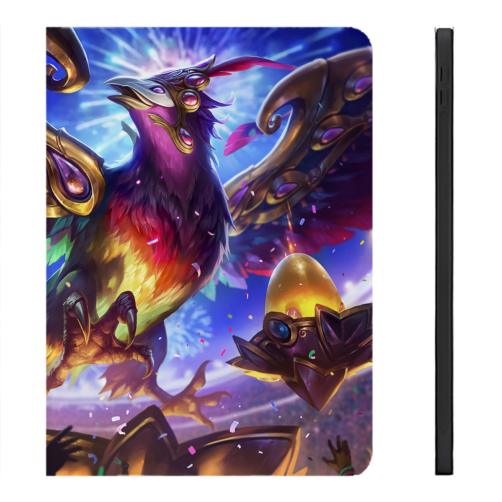 （画像用） リーグ・オブ・レジェンド League of Legends LOL IPadケース ペンホルダー付き ブックスタイルデザイン